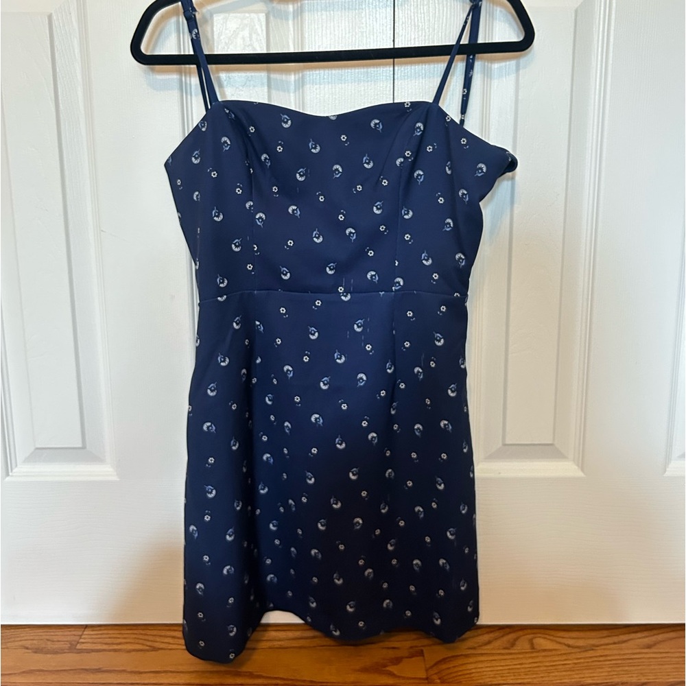 Blue dress
